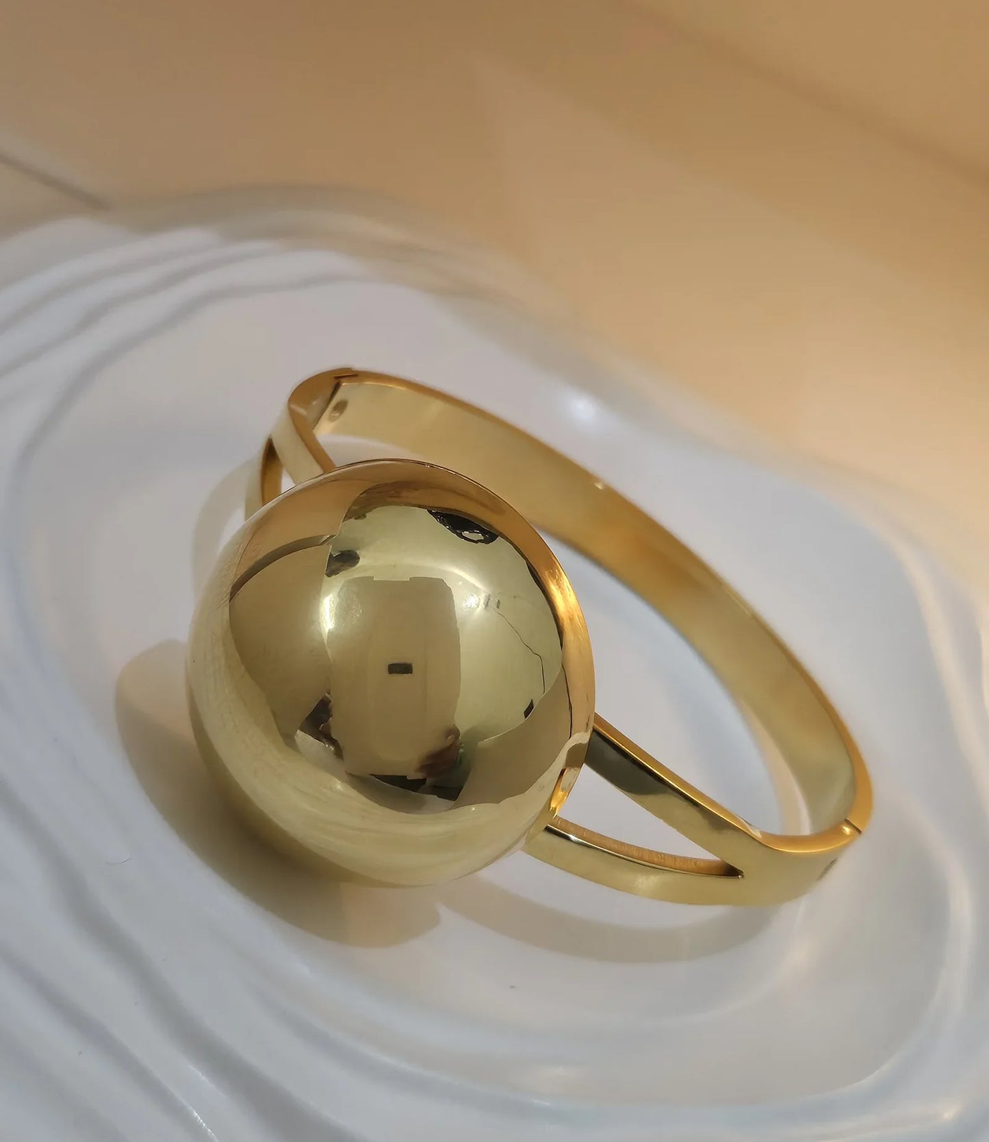 Golden Sphere Bracelet