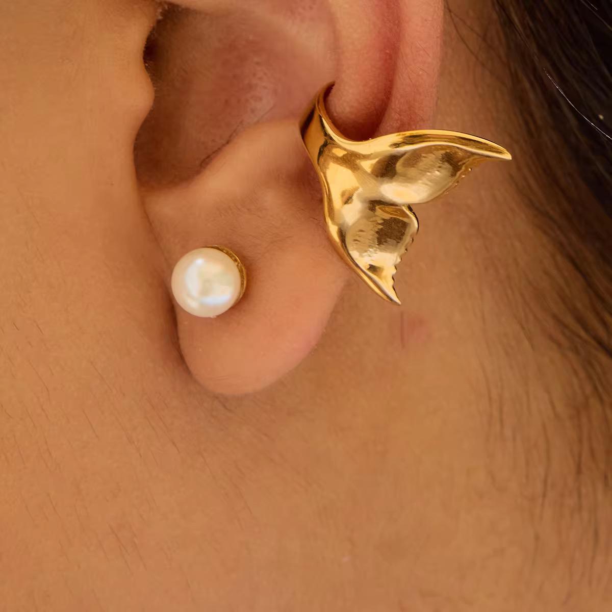 Mermaid Whisper Ear Cuff