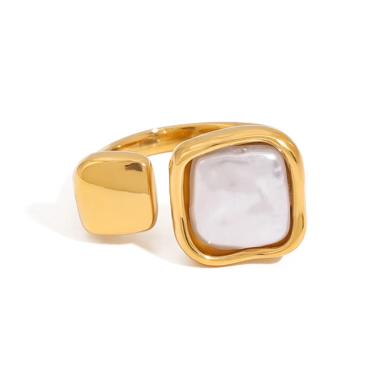 aurora pearl frame ring