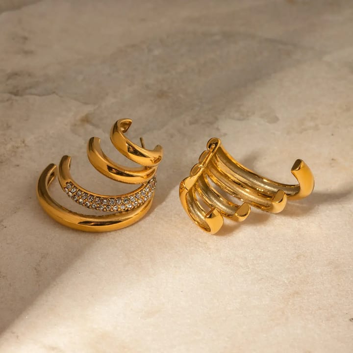 Stellar Arc earrings