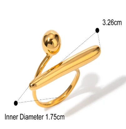 Avant-Garde Gold Ring