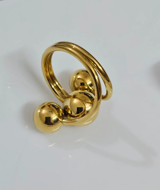 Planet Gold Ring