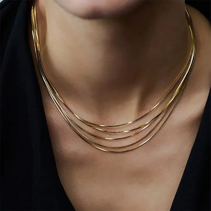 Drape Multi Strand Neckpiece