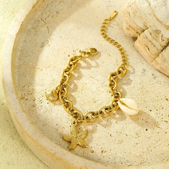 sea whispers charm bracelet