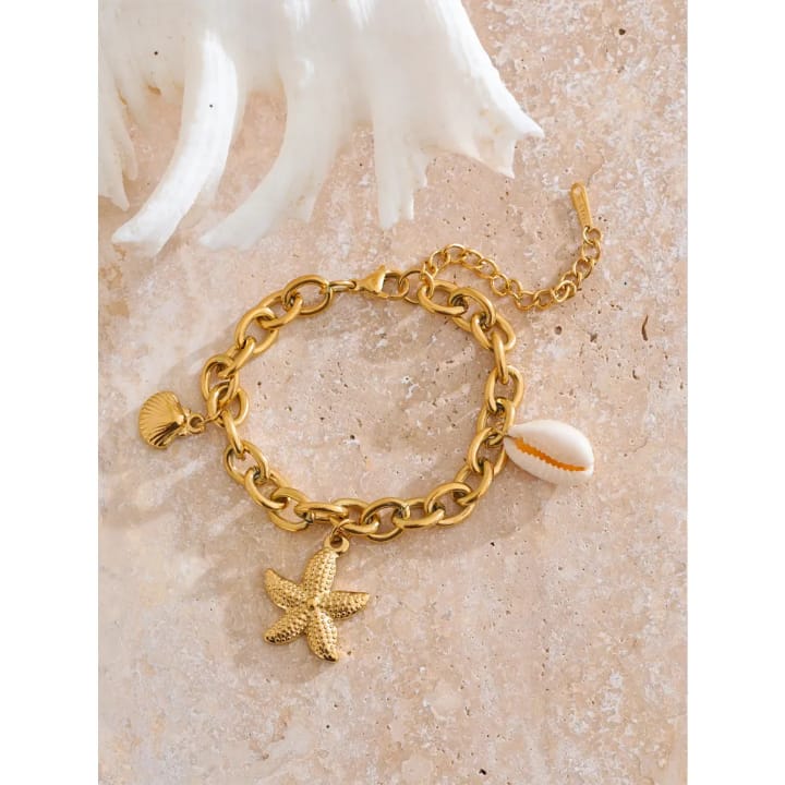 sea whispers charm bracelet