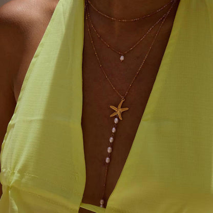 STARRY SHORE LAYERED NECKPIECE
